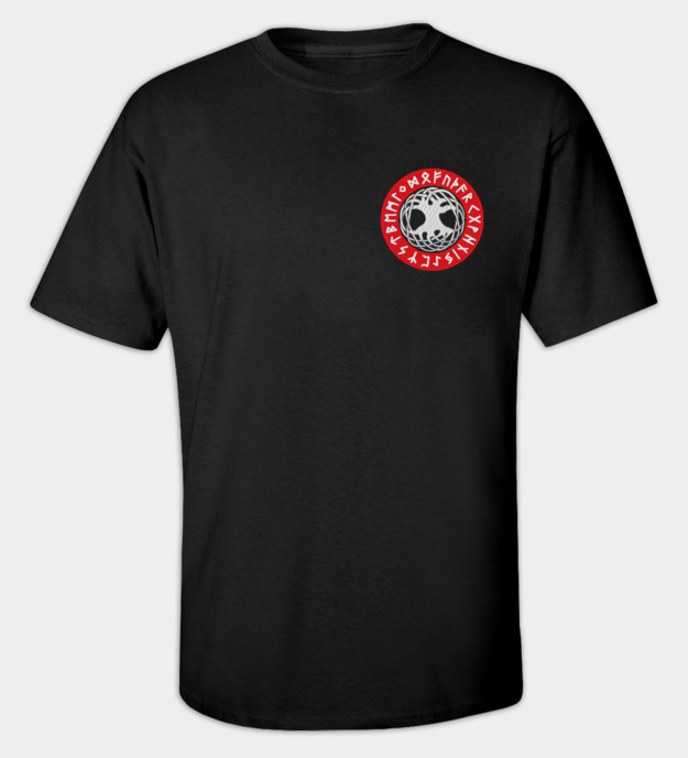 Camiseta bordada Yggdrasil